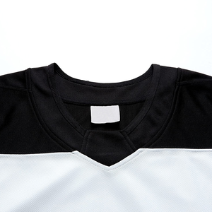Maillot de hockey sur glace personnalisé avec logo par sublimation, uniforme de hockey de haute qualité, 100% polyester 220g - Product Image 4
