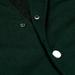 Trendy OEM Custom 100% Wool Genuine Varsity <b>Jacket</b> Stand Collar Front Logo Beautiful Varsity Letterman <b>Winter</b> Unisex - Product Image 5