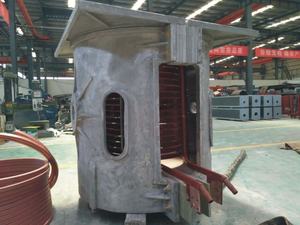 Forno de Indução Elétrica Industrial HTGP 1000KG 1 2T Toneladas para Fundição de Ferro e Aço Stanley - Product Image 2