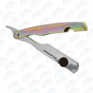 Rasoir droit de coiffeur classique pour hommes professionnels en acier inoxydable coupe gorge rasage rasoir droit pour produit d'instrument de beauté - Product Image 6