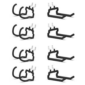 OEM Black Pegboard Drill Holder with <b>Hook</b> Type Installation for Garage Organization Plastic <b>Tool</b> Storage - Product Image 1