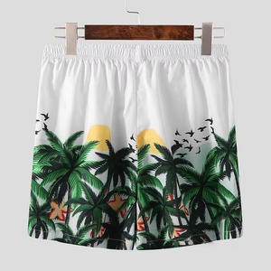 Ensembles de t-shirts décontractés pour hommes pour la plage d'été, imprimés par sublimation personnalisés, manches courtes, motif floral hawaïen, tissu micro respirant - Product Image 4