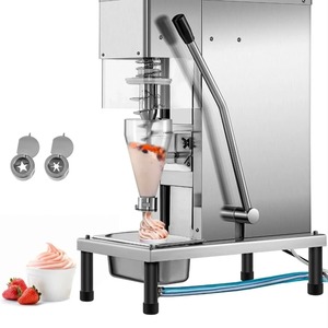 Equipo Mezclador de Helado Suave de Alta Resistencia, Grado Comercial, Máquina Dispensadora de Tres Sabores para Cafetería, Restaurante, Bar de Postres - Product Image 6