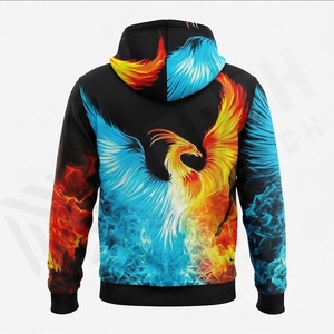 Sweat-shirts pour hommes surdimensionnés au design unique, vente en gros, streetwear haut de gamme, vêtements, logo personnalisé, commande en gros, pull-over tendance - Product Image 2