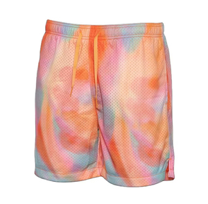 Custom Logo Sublimation Basketball Mesh Shorts Premium Double <b>Layer</b> Breathable Quick Drying Men Mesh Shorts - Product Image 3