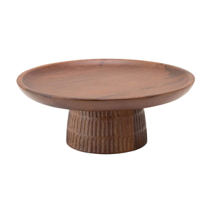 Support à gâteau en bois sur mesure, plateau à gâteau en bois massif, outils pour gâteaux, support à gâteau en bois, prix de gros direct usine - Product Image 5