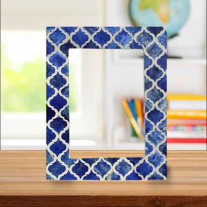 กรอบรูปฝังกระดูกอูฐสำหรับตกแต่งบ้าน ดีไซน์สั่งทำพิเศษ กรอบรูปฝังกระดูกควาย คุณภาพสูง - Product Image 4