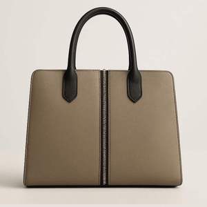 Customized Cotton <b>Canvas</b> <b>Plain</b> Dyed Tote Bag Embossed 80g <b>Large</b> Capacity Shoulder Handbag Drawstring Detail Shopping Travel - Product Image 3