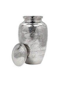 Urna Funeraria de Latón Estilo Americano para Cenizas Humanas, Grabado Personalizado, Urna Grande de Metal para Adultos - Product Image 3