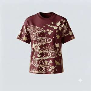 Camiseta de Verano para Mujer, Cuello Redondo, Manga Corta, Corte Regular, Tejido de Punto, 100% Algodón, Casual, Transpirable y de Secado Rápido, Color Rojo Sólido - Product Image 6