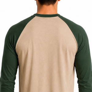 Camiseta de manga larga para hombre, estilo casual, raglán, moderna, para el día a día, estilo urbano relajado, ropa para el día a día - Product Image 6