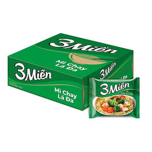 Gran Precio, Alto Estándar, ¡Oferta! Fideos Salteados con 3 Especias, Cebollín Frito y Salsa de Ajo, Marca Vietnamita, 75g/paquete - Product Image 1