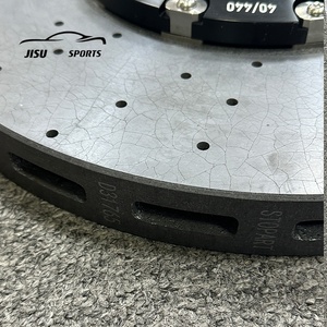 Disco de Freno de Carbono Automotriz de Fábrica, Delantero de 410 mm, Trasero de 390 mm, Rotor de Freno Cerámico de 20 Pulgadas para Porsche <span class=keywords><strong>Tycan</strong></span> 971 911 718 Cayenne Panamera - Product Image 3