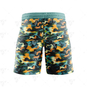 Pantalones Cortos Casuales para Hombre, Talla Grande, 100% Algodón, Secado Rápido, Ligeros, para Verano, Color Sólido, Teñido Liso, Hechos en Pakistán - Product Image 1