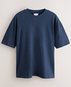 Nueva Camiseta de Manga Corta Multicolor para Hombre, Cuello Redondo, Corte Regular, Estilo Casual, Tejido Transpirable de Poliéster y Algodón - Product Image 5