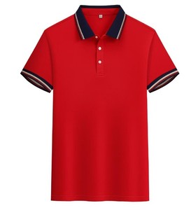 T-shirt décontracté pour homme de haute qualité, en polyester tricoté, à manches courtes, séchage rapide, avec impression personnalisée sur le devant, style golf de luxe - Product Image 4