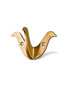 Antique Brass <b>Wall</b> <b>Hooks</b> Durable Hanging Solution For Jackets Scarves Backpacks Office Home Organization - Product Image 2