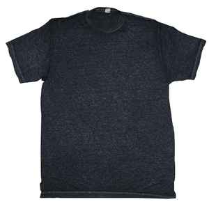 Camisetas personalizadas de algodón grueso, transpirables, lavadas con ácido, extragrandes, económicas, con cuello redondo para adultos. - Product Image 3