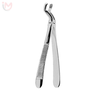 Forceps d'extraction dentaire professionnels en acier inoxydable, poignée recouverte de caoutchouc, bec dentelé, pinces d'extraction dentaire, outil chirurgical - Product Image 2