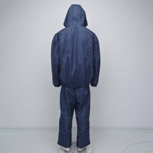 Survêtement streetwear imprimé réversible respirant et écologique à capuche, coupe décontractée, 2 pièces, avec logo personnalisé, vente en gros - Product Image 4