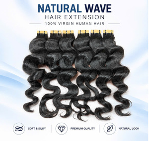 Extensions de cheveux humains vierges Remy bruts du Vietnam de haute qualité – Meilleur prix, styles à bandes adhésives, bouclés et ondulés tendance - Product Image 2