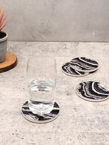 Sous-verres en marbre de qualité supérieure pour tasses, verres, mugs, bouteilles et décoration de table - Fournisseur en gros - Product Image 4