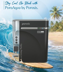 PUROSIS BLACK REVERSE OSMOSIS WATER TREATMENT DOMESTIC SYSTEM <b>WALL</b> <b>MOUNT</b> <b>TABLE</b> TOP WATER PURIFIER SYSTEM LED FOOD GRADE - Product Image 3