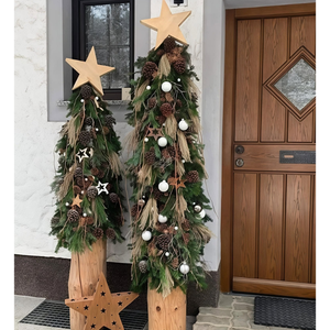Premium Handcrafted <b>Christmas</b> Ornaments 2026 Vietnam Origin <b>Wooden</b> <b>Tree</b> Hanging Pendant Supplies By 99 Gold Data Co - Product Image 5