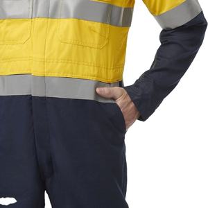 Nuevo Mono de Trabajo de Alta Visibilidad para Hombre 2026, Uniforme de Protección Industrial Reflectante, Fabricante de Fábrica con Etiqueta Privada OEM - Product Image 5