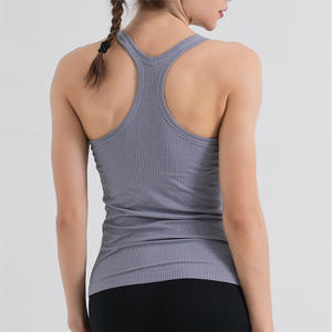 Vêtements de fitness pour femmes, hauts de yoga sans couture, couleurs unies, manches longues, crop tops de sport, ensembles de yoga respirants et à séchage rapide - Product Image 6