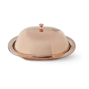 Extremely Design Metal Butter Dish for Decorate Dining Table Best Quality Serving Butter Dish Hot Sale Indian Metal Handicrafts - Product Image 3