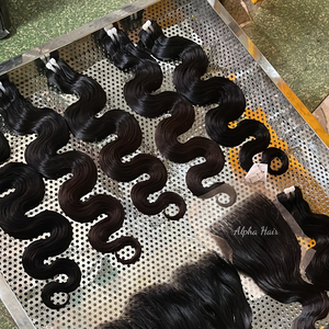 Lots de Cheveux Humains Bruts Brésiliens Lisses Grade 12A en Gros, 26 Pouces, 100% Cheveux Vierges à Cuticules Entièrement Alignées, Double Trame Faite à la Machine - Product Image 2