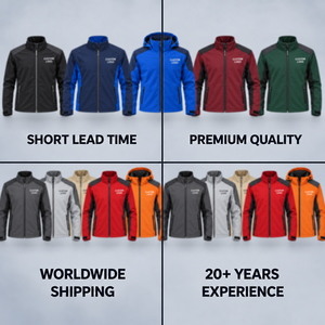 Chaqueta Softshell Ligera para Hombre, Ropa de Senderismo para Primavera y Otoño, Logotipo Personalizado, Marca Privada, Proveedor Mayorista - Product Image 6