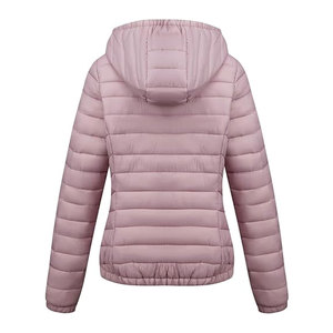 Chaqueta Acolchada Ligera para Mujer, Abrigo Acolchado con Capucha para Primavera e Invierno, Ropa Exterior Informal y Cálida, Moderna y en Capas - Product Image 2