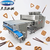 Automatische knapperige pretzel-twistdeeg-twistapparatuur, mini pretzelvormapparaat leverancier