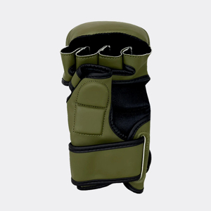 Gants de boxe MERITORIOUS INTERNATIONAL en cuir PU avec fentes pour les doigts, fermeture réglable, sangle de poignet ajustable, personnalisables pour les arts martiaux - Product Image 5
