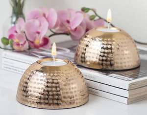 Porte-bougie décoratif, porte-bougie pour cadeau, porte-bougie en métal, porte-bougie votif, porte-bougie pour bougie chauffe-plat - Product Image 1