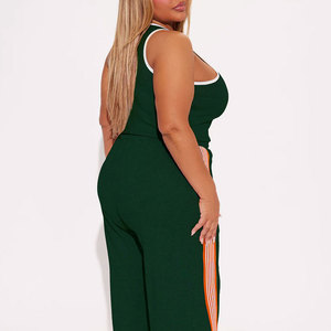 Trajes Deportivos de Verano para Mujer, Talla Grande, de la Mejor Calidad, Ligeros, Transpirables, Ecológicos, de Secado Rápido, Corte Holgado, 2 en 1, para Uso Casual al Aire Libre - Product Image 3