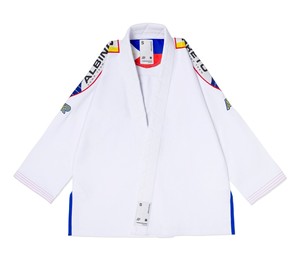 Kimono de Jiu Jitsu Brasileño Personalizado, Transpirable, Ligero, 100% Algodón, Tejido Perla de Alta Densidad 450550, Marca Privada OEM, Envío Rápido - Product Image 1