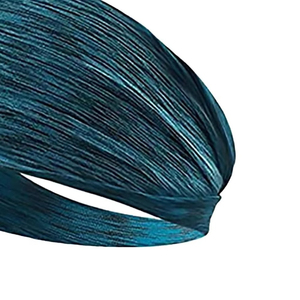 High Quality <b>Elastic</b> Polyester Yoga Gym Sport <b>Headband</b> for Men Custom Logo Colorful Sweat <b>Headband</b> for Exercise - Product Image 2