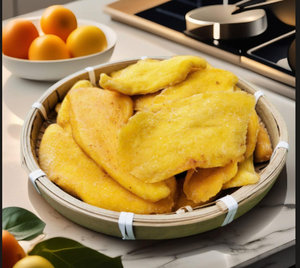 กลีบกุหลาบเหลืองแห้งทั้งดอก รสหวานธรรมชาติ เกรดอาหารสำหรับตกแต่ง - Product Image 3