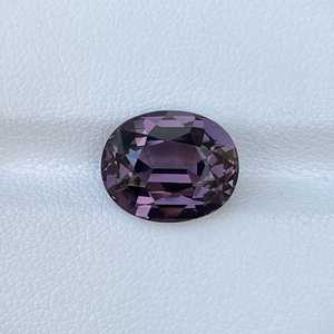 Spinelle violette naturelle taille ovale 2,00 carats du Rajasthan, pierre précieuse en vrac pour la fabrication de bijoux, bague, pendentif, vente en gros ZUBEDA GEMS JEWELRY - Product Image 4