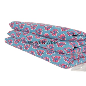 Mughal Print Soft 100% Pure Cotton Lightweight Hand Block Print Fabric for Women's Clothing Boys' Apparel-Home Textile Cover - Product Image 2