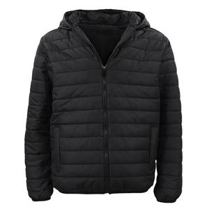 OEM Logo Custom Men's <b>Winter</b> Warm Bubble <b>Thick</b> Puffer Jacket Oversized Solid Color Hooded Long Sleeve <b>Coat</b> for Spring Season - Product Image 2