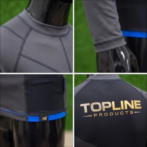 Rashguard personnalisé pour homme, manches longues, compression, séchage rapide, impression par sublimation, logo au dos, adulte - Product Image 4