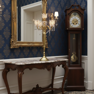 Decoración de suelo de lujo Metal único 5 brazos candelabros hecho a mano alto candelabro para decoración de fiestas y eventos - Product Image 3