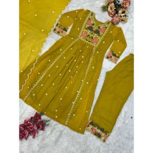 Conjunto de Dupatta y Top de Fiesta Bonito para Mujer - Product Image 2
