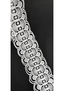 Ruban de dentelle guipure GPO soluble dans l'eau, motif floral chimique, pour la décoration de vêtements et de robes - Product Image 3