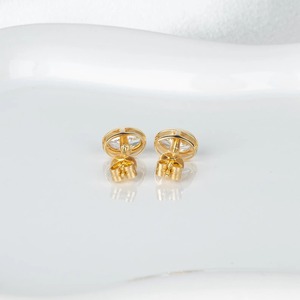 Pendientes de Diamante Ovalado Cultivado en Laboratorio con Bisel, Oro Amarillo de 14K, Minimalistas, Solitarios, 2 Quilates, Elegantes, Joyería Fina para Mujer - Product Image 2