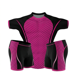 Ensembles d'uniformes de rugby personnalisés 2026, derniers modèles, confortables, respirants, grandes tailles, imprimés par transfert thermique, avec logo frontal, séchage rapide, vente en gros - Product Image 1